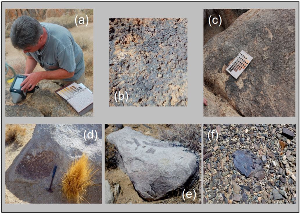In-field analysis of rock varnish with SciAps LIBS