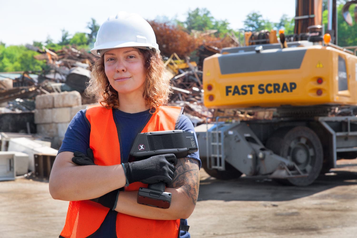 Chemistry is essential in a scrapyard