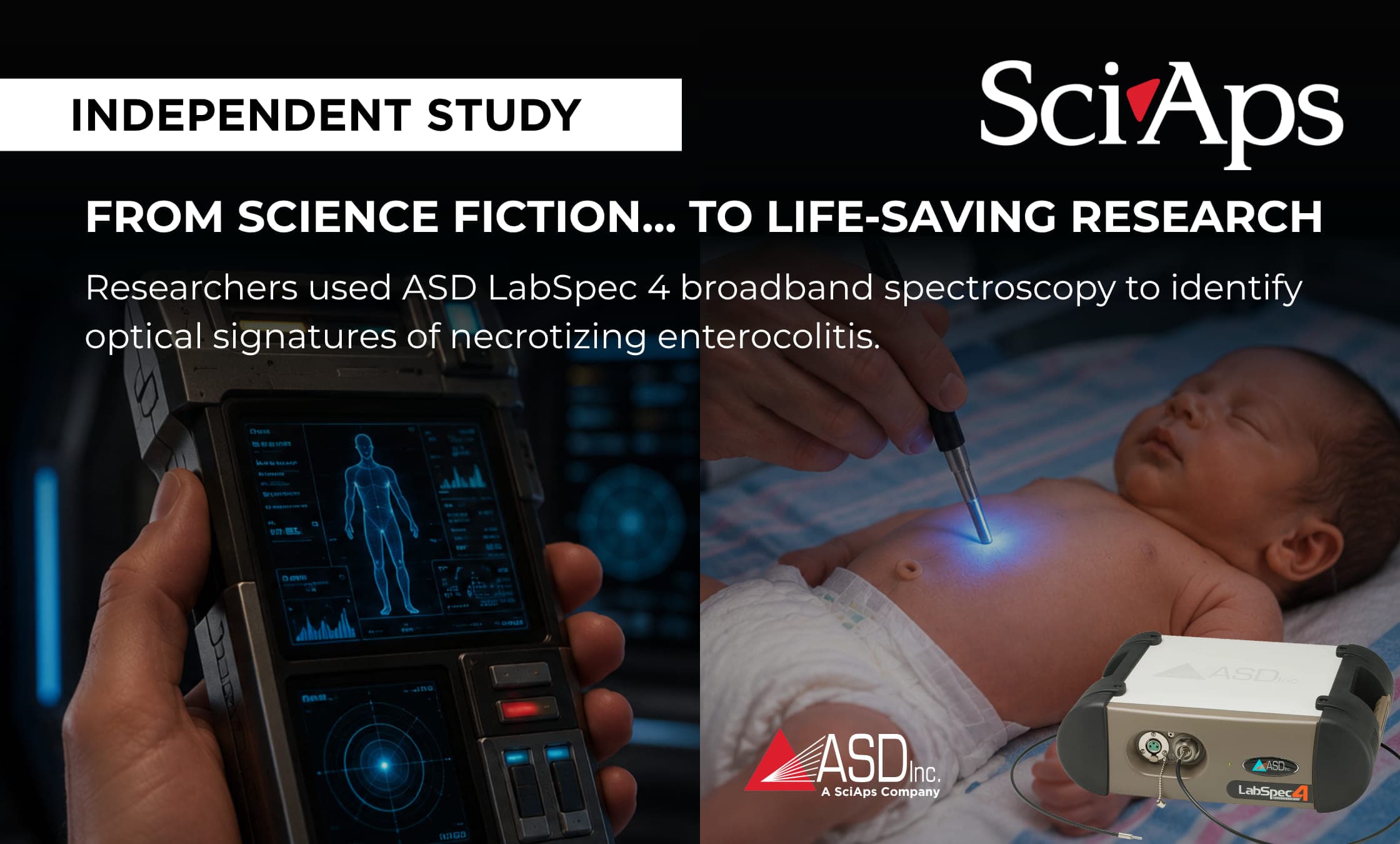 From Star Trek's Tricorder to the NICU: Broadband Spectroscopy Brings Science Fiction One Step Closer to Reality