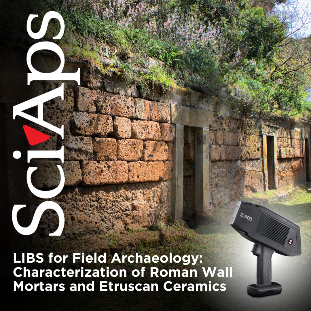 Handheld LIBS for Field Archaeology: Characterization of Roman Wall Mortars and Etruscan Ceramics