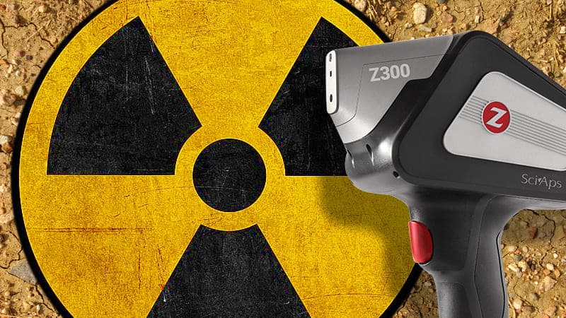 Handheld LIBS used to measure beryllium in nuclear waste