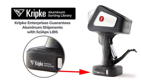 Kripke Guarantees Aluminum Shipments with SciAps LIBS