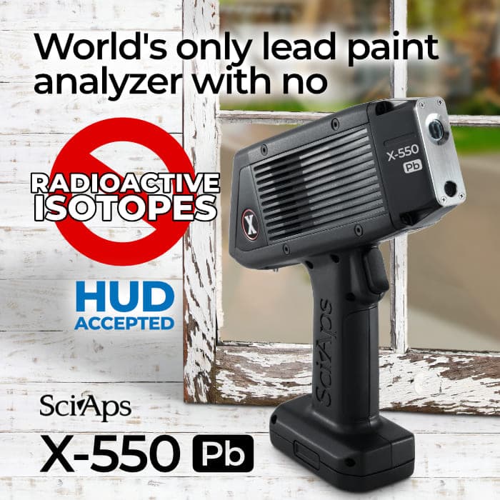 Residential lead paint consulting with SciAps