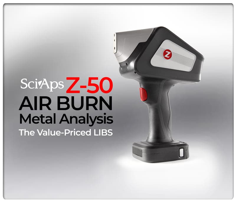 SciAps Alternative to TSI ChemLite and ChemLite + LIBS Analyzers