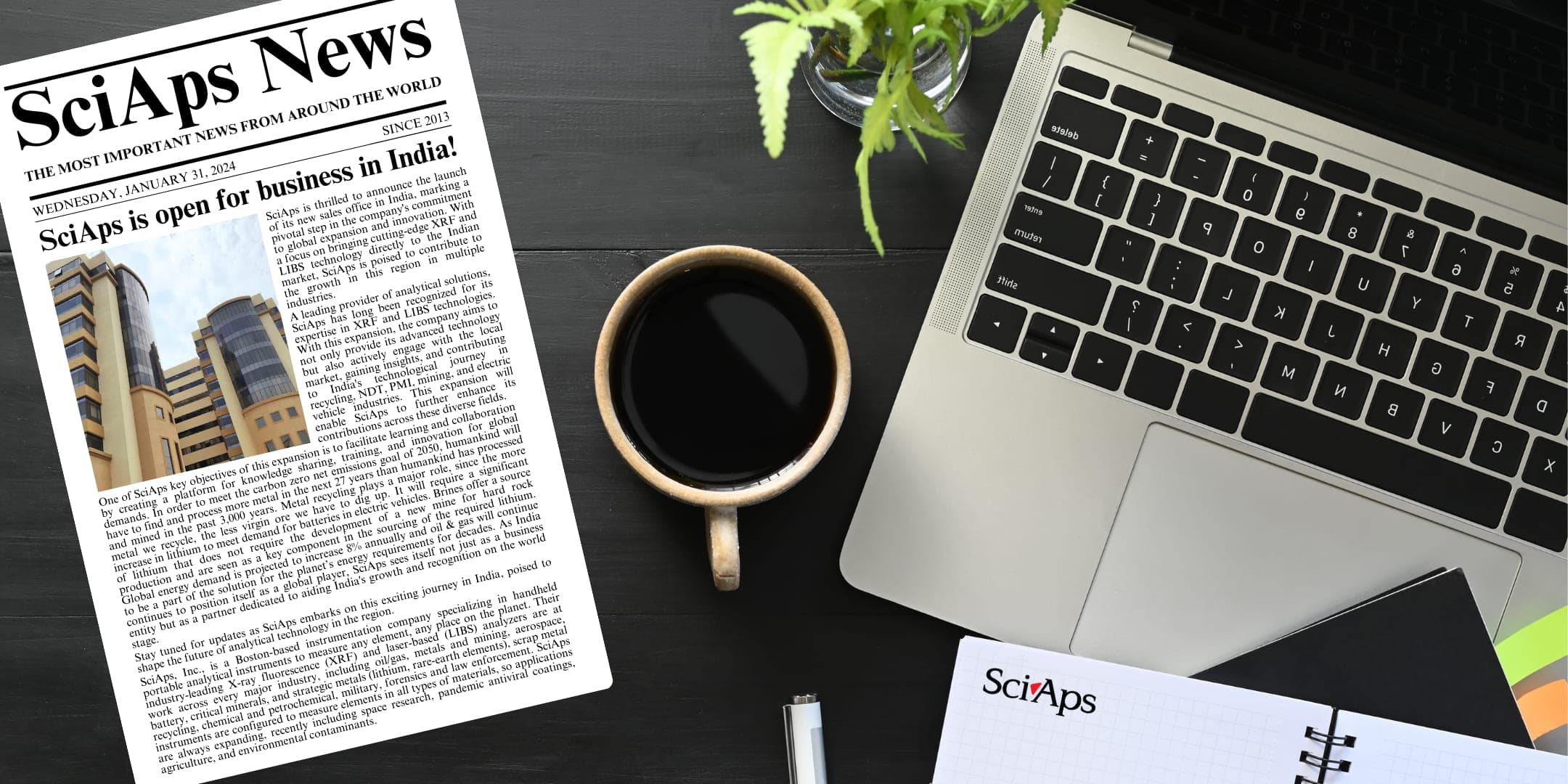 SciAps is open for business in India