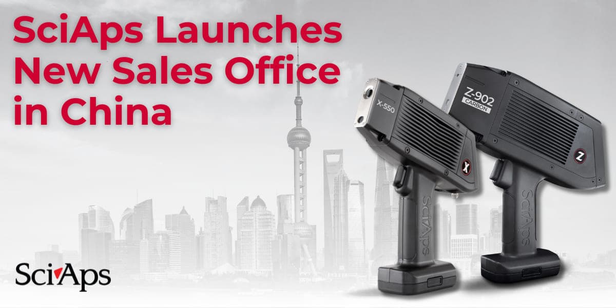 SciAps Launches New Sales Office in China