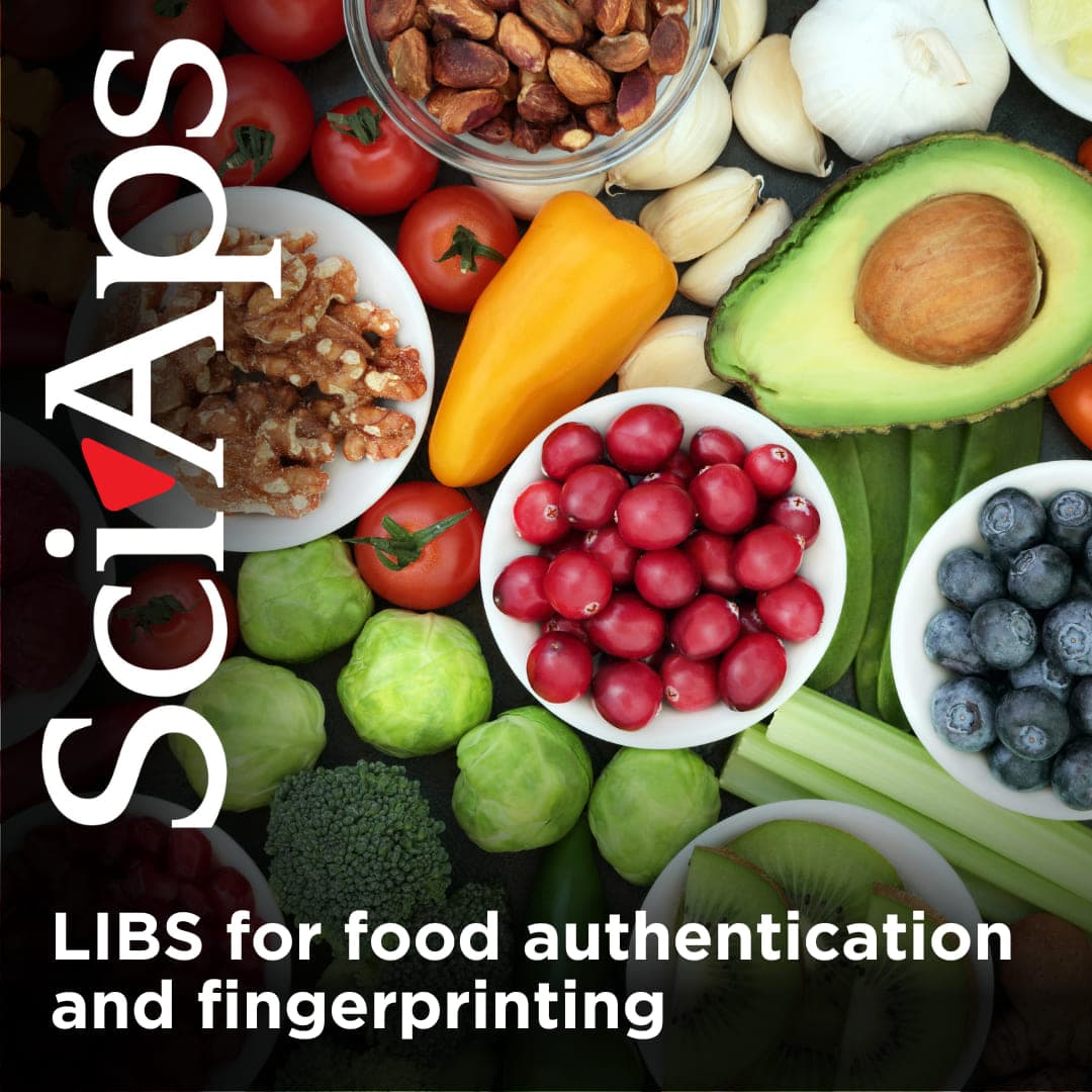 SciAps LIBS analyzer for food authentication and fingerprinting