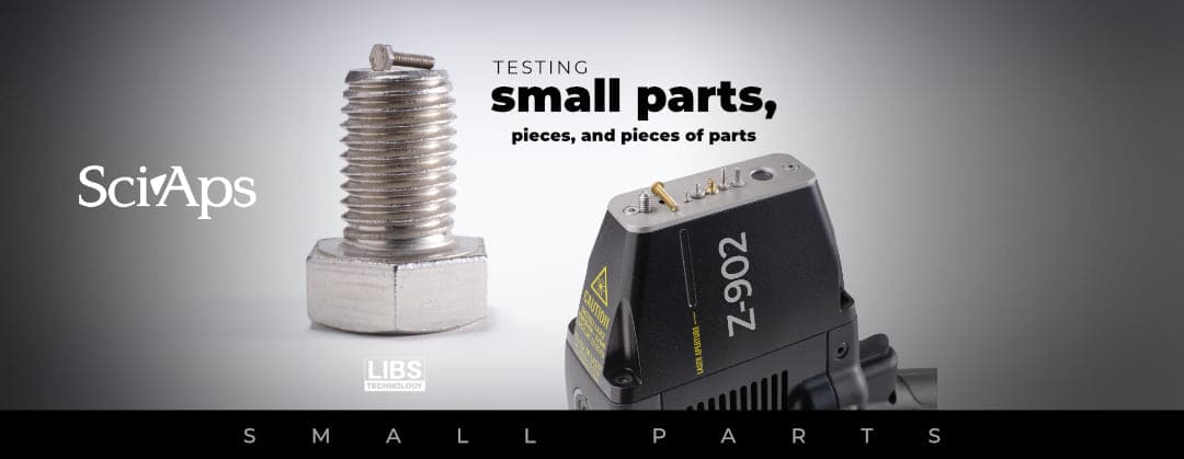 Analyze and grade carbon in small parts on-site with handheld LIBS