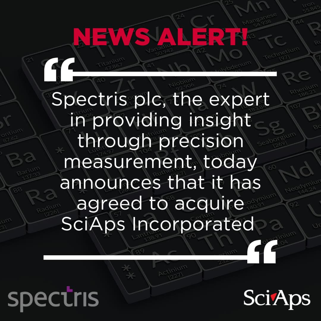 Spectris Acquires SciAps Incorporated